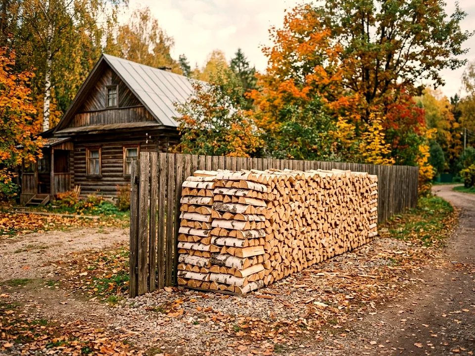Дуб + укладка в дровник, Сыктывкар, улица Речная, 36